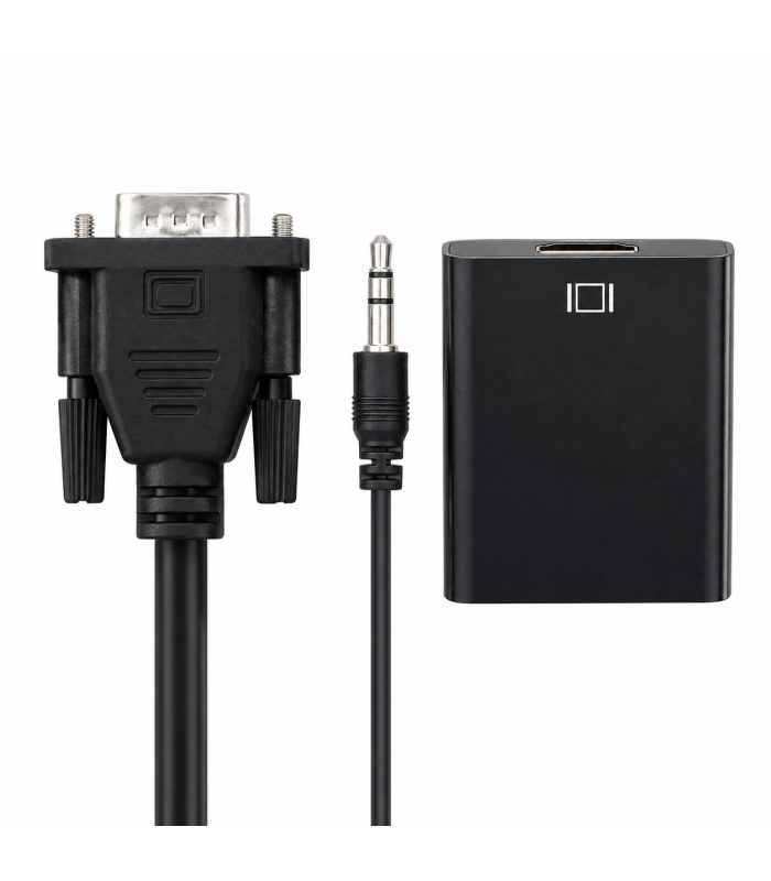 VGA to HDMI Adapter with Audio VGA to HDMI Adapter with Audio