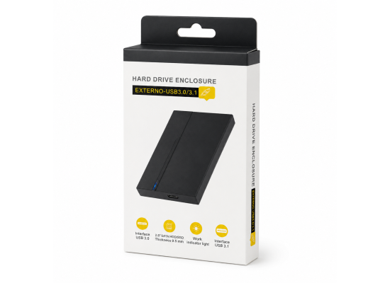 Enclosure 2.5" SATA HDD/SSD USB 3.0