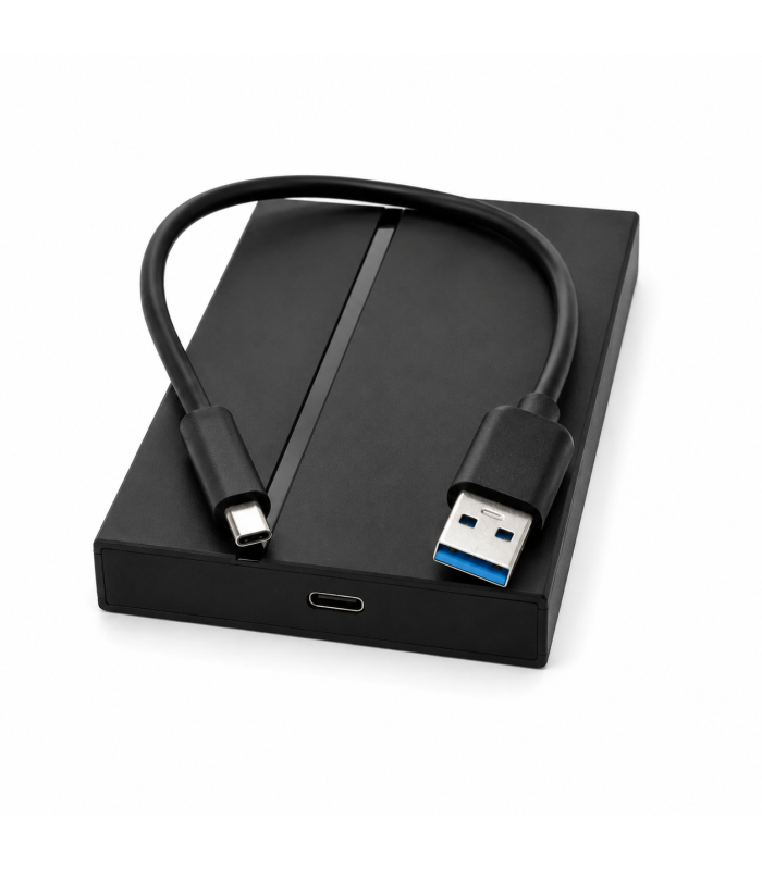 2.5" SATA HDD/SSD External Enclosure USB 3.0 & USB Type-C