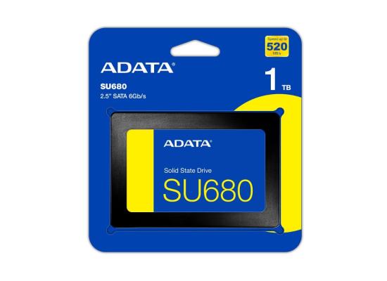 ADATA SU680 1TB SATA SSD - 520MB/s Read, 450MB/s Write