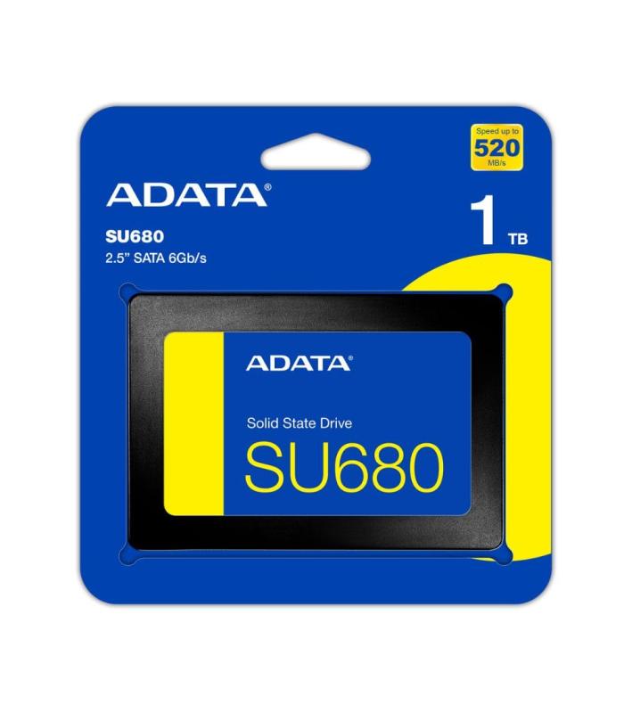 ADATA SU680 1TB SATA SSD - 520MB/s Read, 450MB/s Write