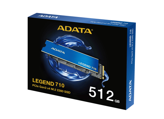 ADATA LEGEND 710 512GB PCIe Gen3 x4 M.2 2280 SSD