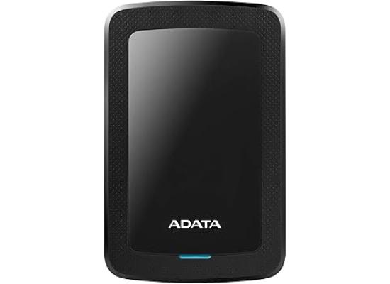 ADATA HV300 1TB Slim External Hard Drive (HDD)- Black