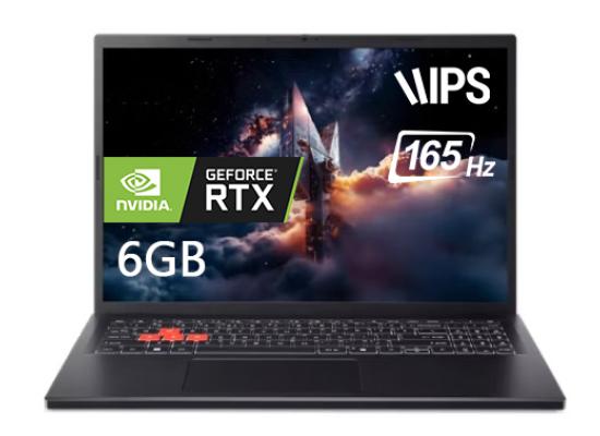 Acer Nitro LITE NL16 | Intel Core i7H-13th Gen | 16GB DDR5 / Nvidia RTX 3050 6GB | 16-inch IPS 165Hz | Black