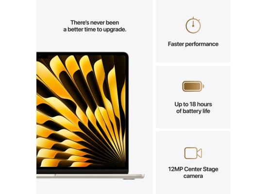 MacBook Air 15-inch Apple M4 chip with 10-core CPU and 10-core GPU, 16GB, 256GB SSD