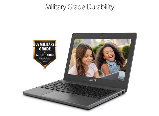 ASUS BR1100 Mini Laptop | 11.6" Anti-Glare Display, 180 Degree | Celeron N4500 | 4GB | 256GB SSD | Durability, Tamper/Spill-Resistant Keyboard