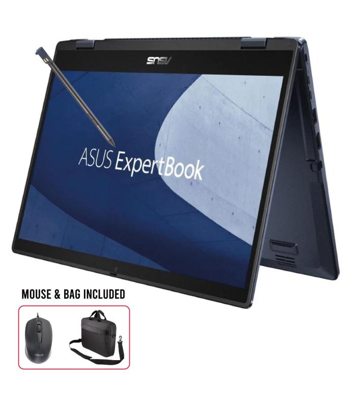 Asus ExpertBook B3 Flip Laptop | Intel Core 7 150U | 16GB RAM | 512GB SSD | 14" X-360 Touch FHD Display | Bag, Mouse & Stylus Included