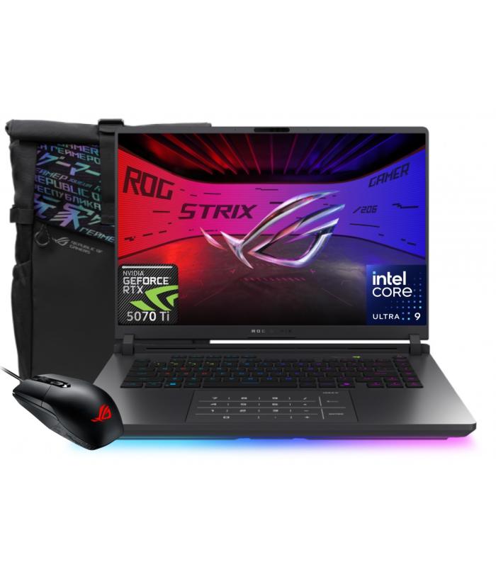 ASUS ROG Strix G16 - G615LR (2025) | Intel® Core™ Ultra 9 275HX | NVIDIA® GeForce RTX™ 5070 Ti GPU 12GB GDDR7 | 32GB DDR5 | 16-inch FHD+ 165Hz IPS-level | Eclipse Gray