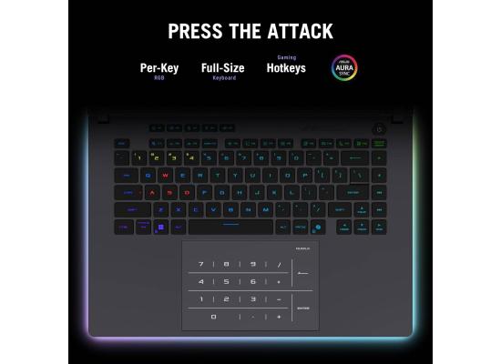 ASUS ROG Strix G16 - G615LR (2025) | Intel® Core™ Ultra 9 275HX | NVIDIA® GeForce RTX™ 5070 Ti GPU 12GB GDDR7 | 32GB DDR5 | 16-inch FHD+ 165Hz IPS-level | Eclipse Gray