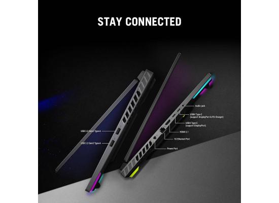 ASUS ROG Strix G16 (G614PH) | AMD Ryzen™ 9 8940HX | NVIDIA® GeForce RTX™ 5050 GPU 8GB GDDR7 | 16GB DDR5 | 16-inch FHD+ 165Hz IPS-level | Eclipse Gray