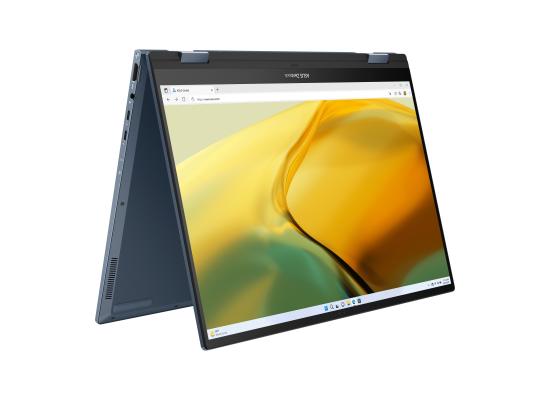 ASUS Zenbook 14 Flip OLED (UP3404) | Intel® Core™ i7-13th Generation (12-Core|16-Thread) | 16GB LP-DDR5 RAM | 1TB SSD M.2 NVMe | Touch Screen 14" OLED 2.8K with Eye Care