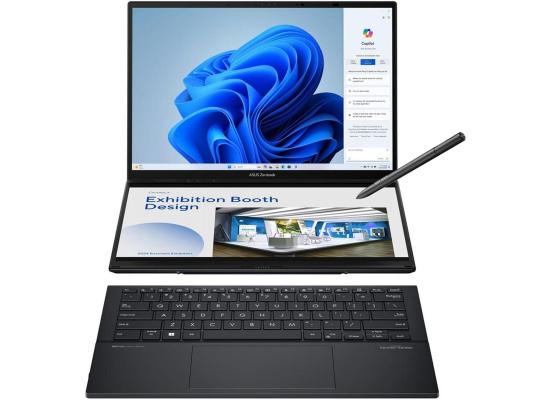  ASUS Zenbook Duo OLED | Intel® Core™ Ultra 9 Processor 185H | 32GB DDR5X  | 2TB SSD | 14.0-inch Double Screen 3K OLED | Backpack Sleeve & ASUS Pen 4 MODE STYLE | Win 11 Home