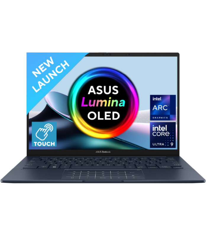 Asus Zenbook 14 OLED (UX3405CA) | Intel® Core™ Ultra 9 Processor 285H (AI Boost) | 14 OLED TouchScreen 3K,120Hz | 16GB LP-DDR5X RAM | 1TB SSD