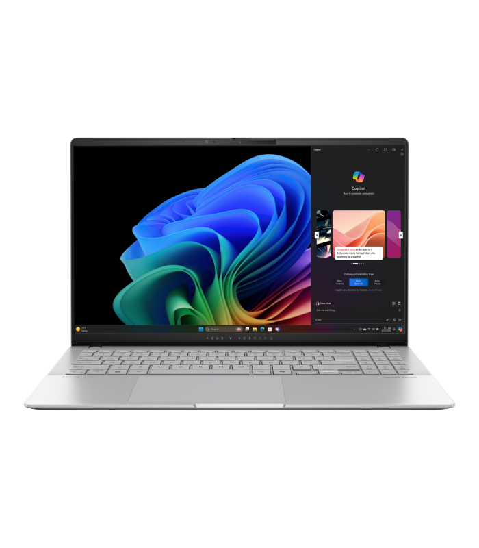 ASUS Vivobook S15 (K5507) -Copilot+ PC | Snapdragon® X Plus (AI Engine) | 16GB DDR5X  | 15.6 inch 3K OLED 120Hz | 70WHrs Battery | Windows 11