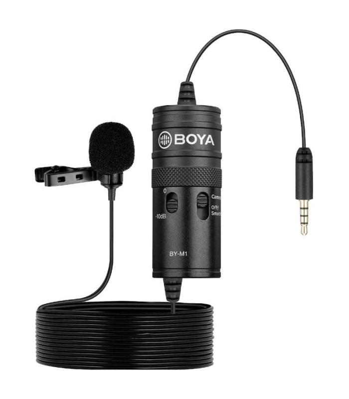 BOYA BY-M1 Lavalier Microphone Micro-Cravate