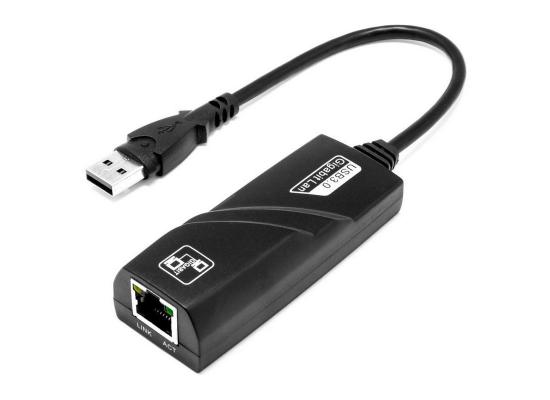 Convertor From USB 3.0 to Ethernet Giga RJ45 10/100/1000 Mbps Ethernet