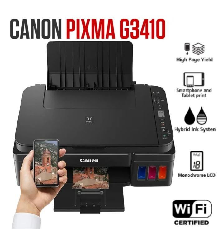 Canon PIXMA G3416 All-in-One Ink Tank Printer Print Copy Scan Wi-Fi