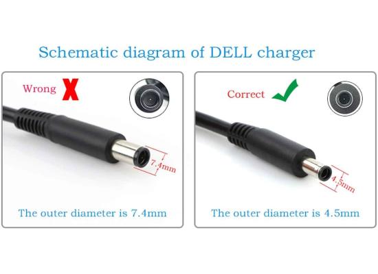 Dell Original Charger AC Power Adapter 65 Watt