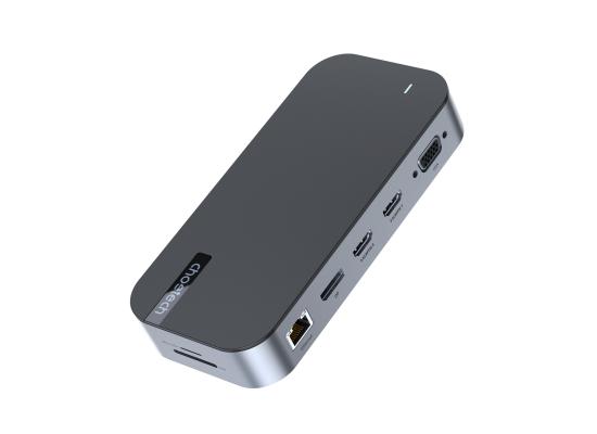 CHOETECH HUB USB Type-C (15-in-1)  | Dual Monitor For Notebook , Mobile & Tablet - HUB-M52