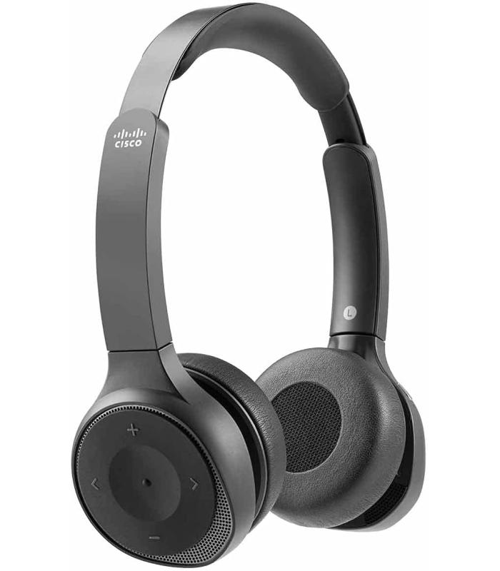 Cisco Headset 730 Wireless Dual On-Ear Bluetooth / ‎Carbon Black