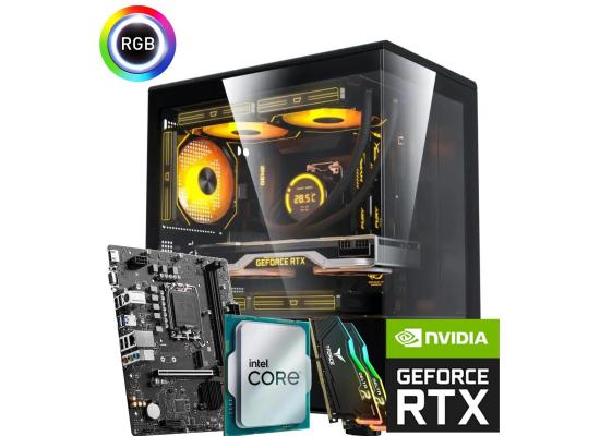 Gaming PC Build -  CORE i5 13400F | RTX 4060 8GB | 16GB RAM DDR4 | 500GB SSD M.2