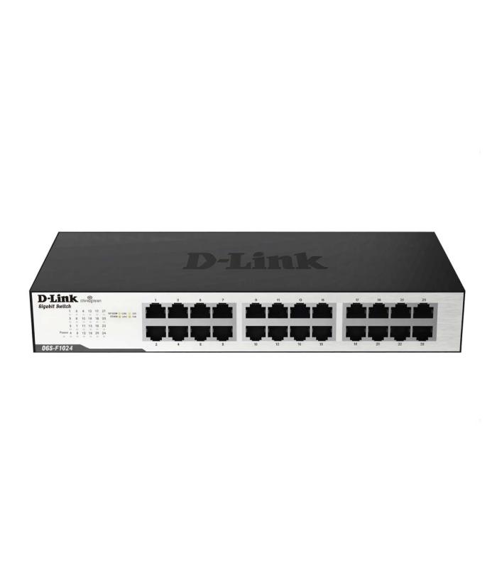 D-Link DGS-F1024/B 24-Port Gigabit Unmanaged Switch