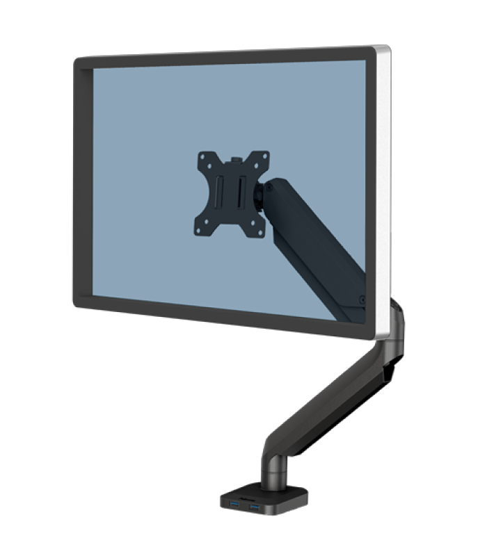 Fellowes Platinum Series Single Monitor Arm - Black