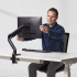 Fellowes Platinum Series Single Monitor Arm - Black