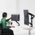 Fellowes  Platinum Series Dual Stacking Monitor Arm