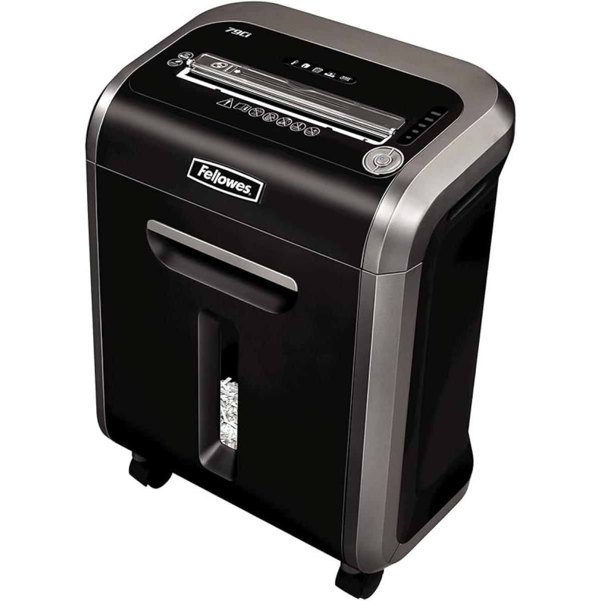 Fellowes Powershred 79Ci Cross-Cut Paper Shredder - 16 Sheets - P-4 Security - 23L Bin