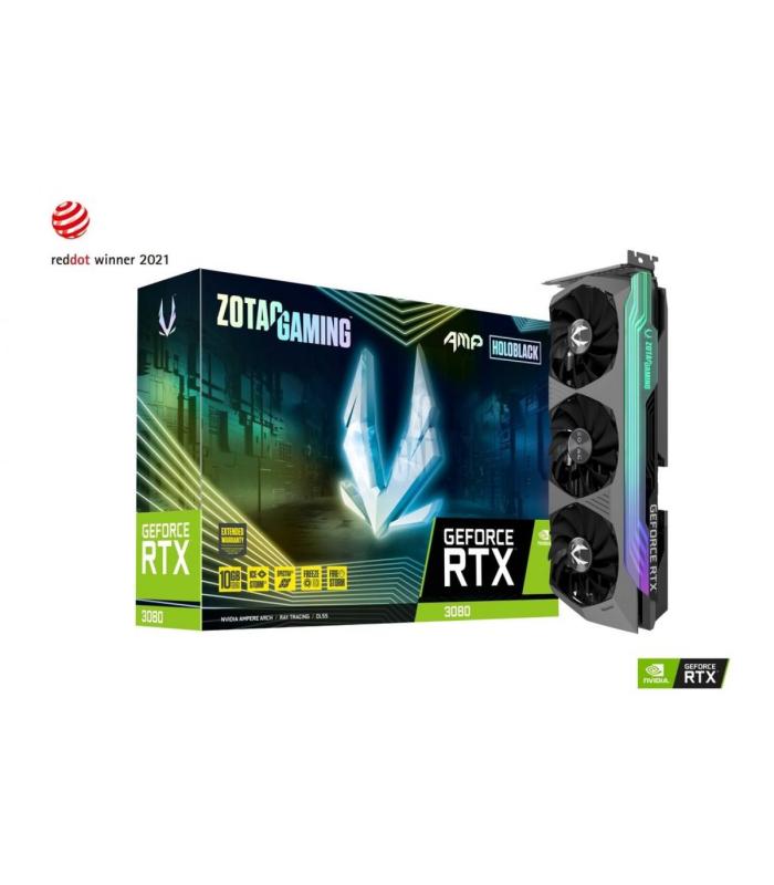 ZOTAC GAMING GeForce RTX 3080 AMP Holo 10GB GDDR6X (LHR) - Graphics Card