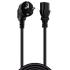 HAING HI-1037-EPC-150C EU 2-Pin to C13 Power Cable - 1.5M HAING HI-1037-EPC-150C EU 2-Pin to C13 Power Cable - 1.5M