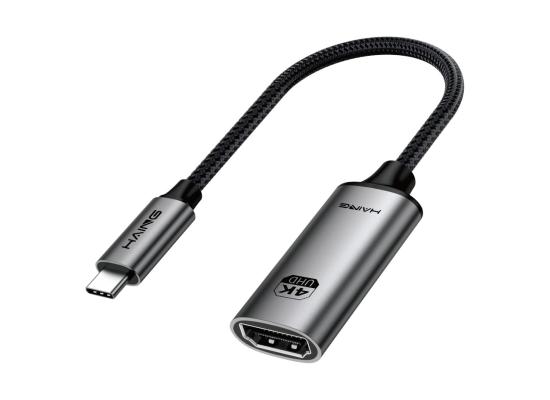HAING HI-2054-THC Type-C to HDMI Female Adapter 4K | USB-C to HDMI Converter