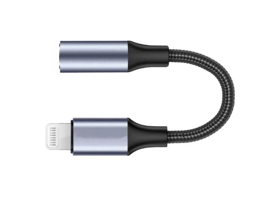 HAING HI-1064-LFC Lightning Male to 3.5mm Female Headphone Jack Adapter