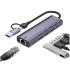 HAING HI-3017-THE 5 in 1 UsbType C To ETHERNET - Multifunctional Adapter