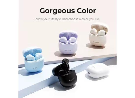 HAVIT TW976 True Bluetooth Stereo Earbuds - Purple