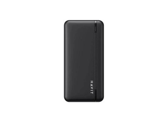 HAVIT PB92 Smart Portable Power Bank – 20,000mAh (Black)