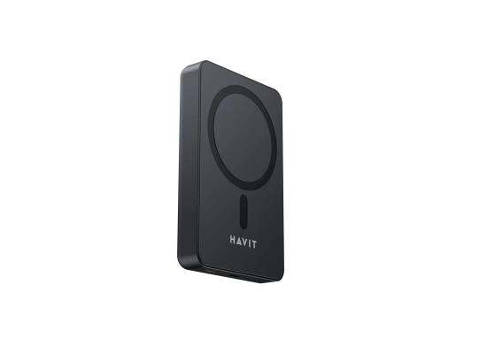 HAVIT PB5216 5000mAh Magnetic Wireless Power Bank | Wireless Charging | PD20W | Black
