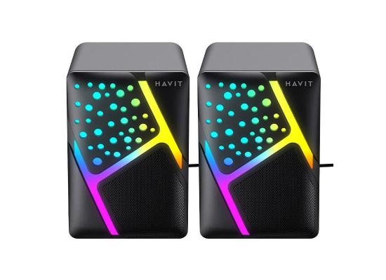 HAVIT SK763 2.0 RGB USB Black Speaker