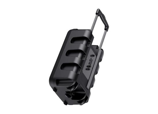 HAVIT SQ116BT Portable Bluetooth Black Trolley Speaker with Microphone
