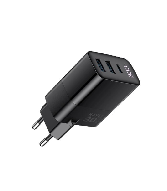 HAVIT UCLE001 30W  Quick Charge Multifunction Wall Charger