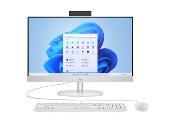 HP AIO 24-cr0315nh | i3-1315U - 13th Gen | 8GB RAM | 512GB SSD | 23.8 FHD NON-TOUCH | windows 11 pro |  All-in-One Desktop Computer