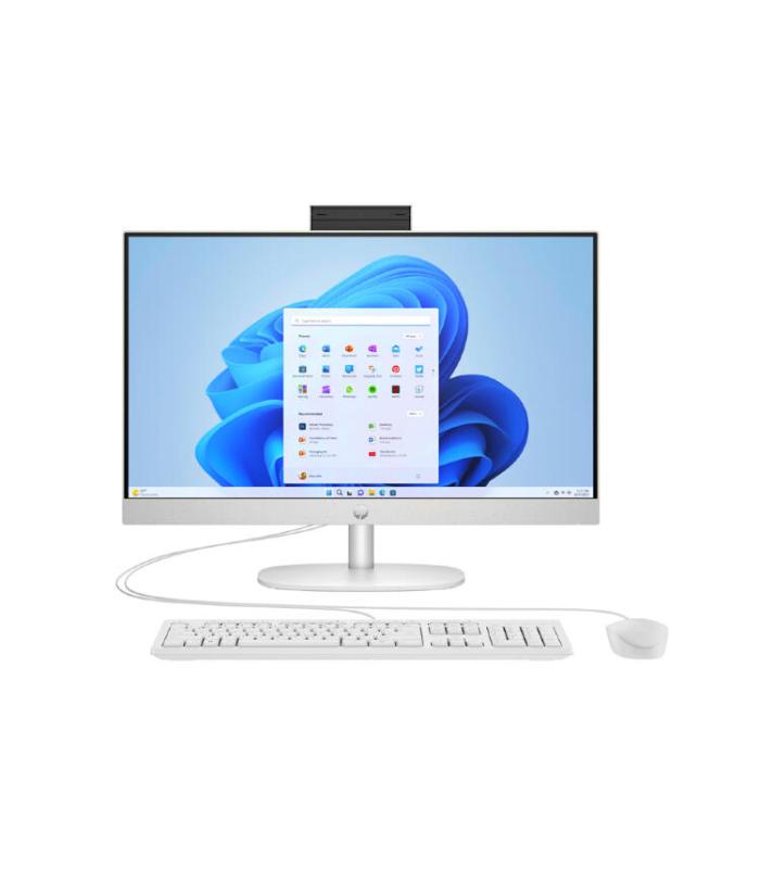 HP AIO 24-cr0315nh | i3-1315U - 13th Gen | 8GB RAM | 512GB SSD | 23.8 FHD NON-TOUCH | windows 11 pro |  All-in-One Desktop Computer