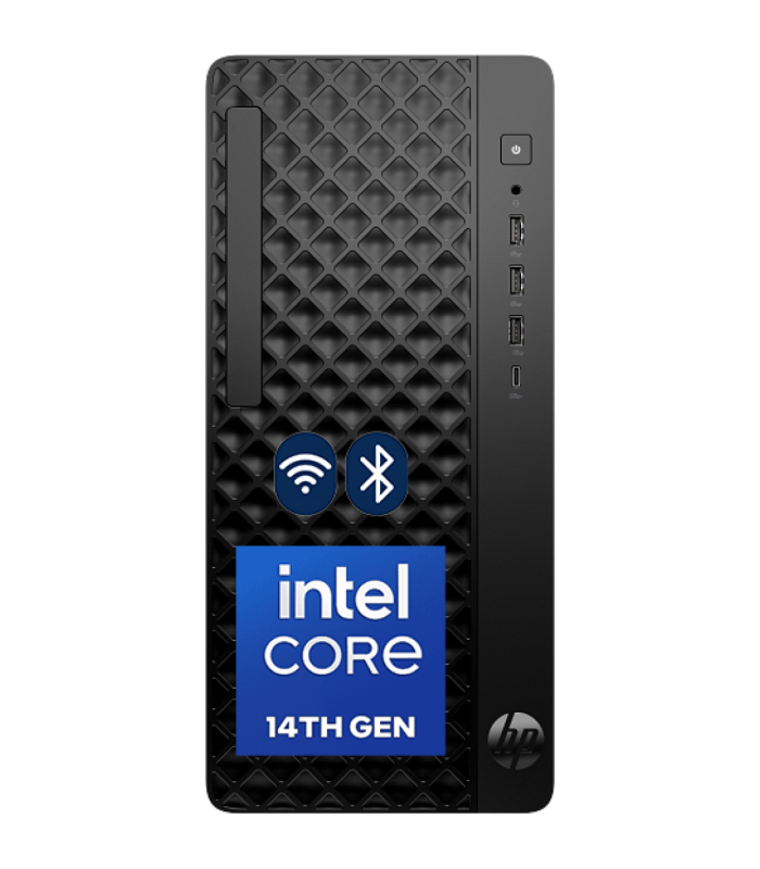 HP ProDesk 2 Tower G1i E Desktop PC -  Intel Core i7-14700 - 8GB DDR5 -  512GB SSD - Wi-Fi 6 and Bluetooth