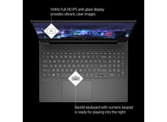 HP Victus Gaming 15-fa1082wm | 13th Gen Intel Core i5-13420H | NVIDIA GeForce RTX 4050 6GB | 16GB RAM | 15.6" FHD, IPS,144Hz
