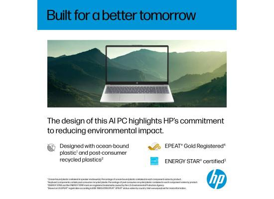 HP AI Business Laptop 15-fd2104TU Intel Core Ultra 5 225U 8GB DDR5 512GB SSD 15.6-inch FHD Windows 11 Pro