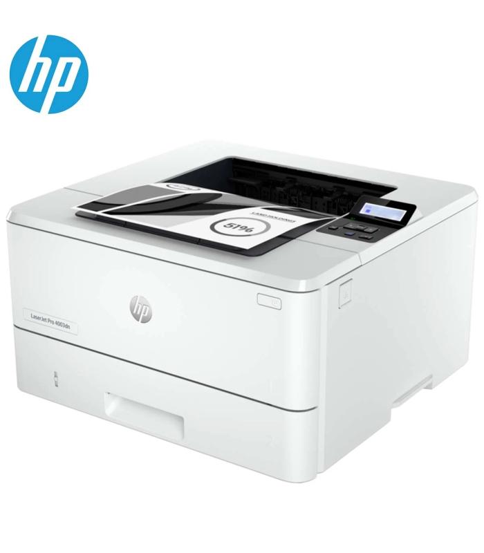 HP Laser Jet Pro 4003DN Laser Monochrome Printer up to 40PPM Duplex & Network LaserJet Printer For Small Office