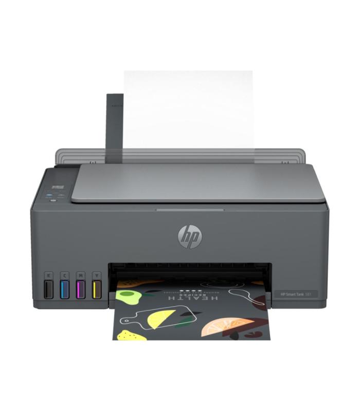 HP Smart Tank 581 All-in-One Printer - Print , Copy, Scan, Wi-Fi, with dedicated ID copy smart button, 4800 x 1200 DPI 11 ppm A4 , Wi-Fi Direct, Hi-Speed USB 2.0 - Black 1 Year Warranty