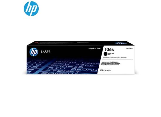 HP 106A Black Original Laser Toner Cartridge (W1106A) (Original)