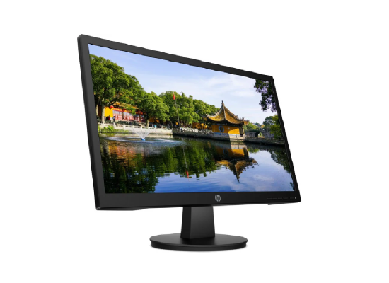 HP Monitor V22V-G5 - 65P57AA: LED 21.5 Inch, 1920 x 1080 FHD | VGA / HDMI - Black